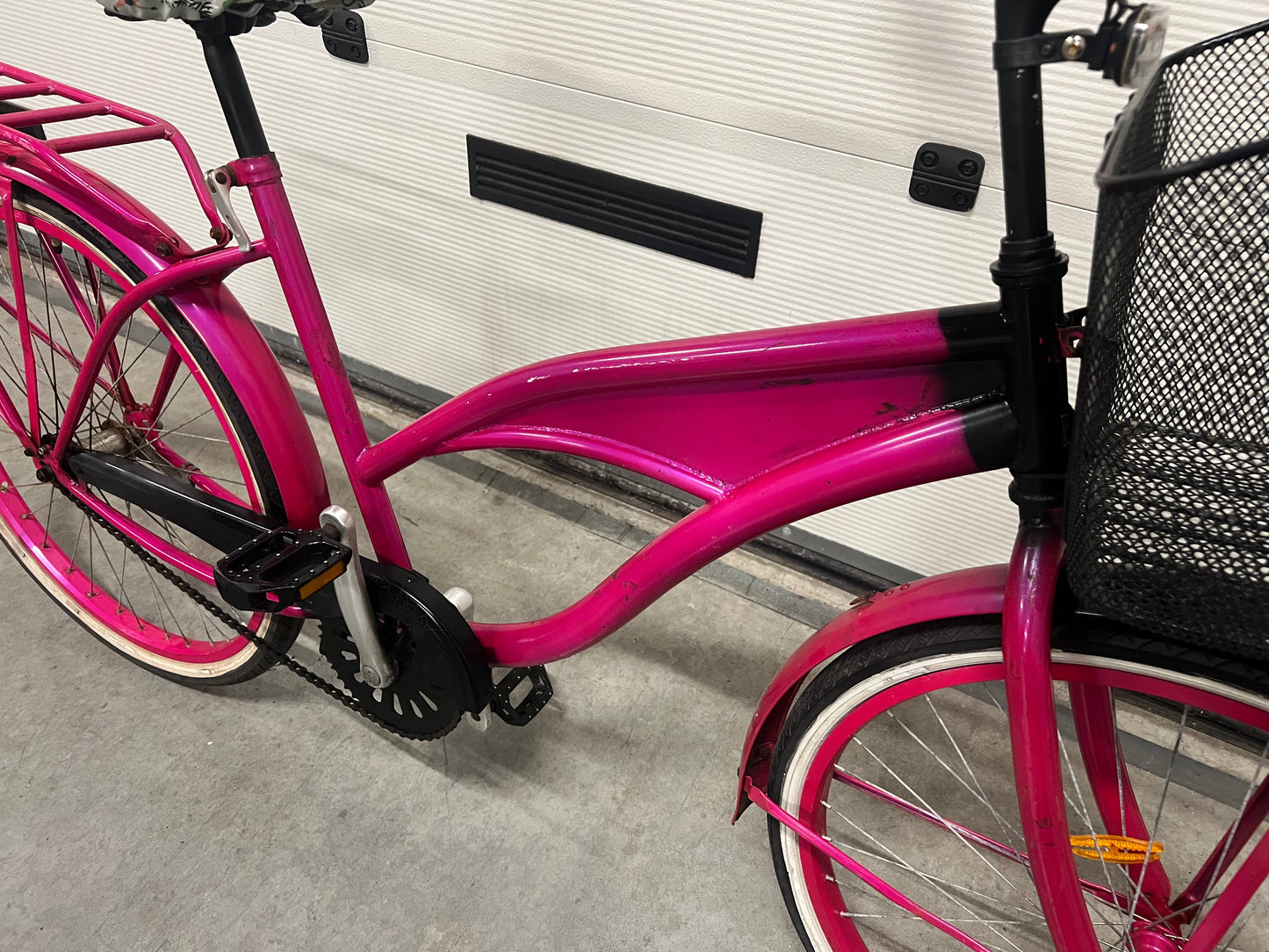 ✅ Roze kinderfiets | Werkende verlichting | Mandje | Garantie